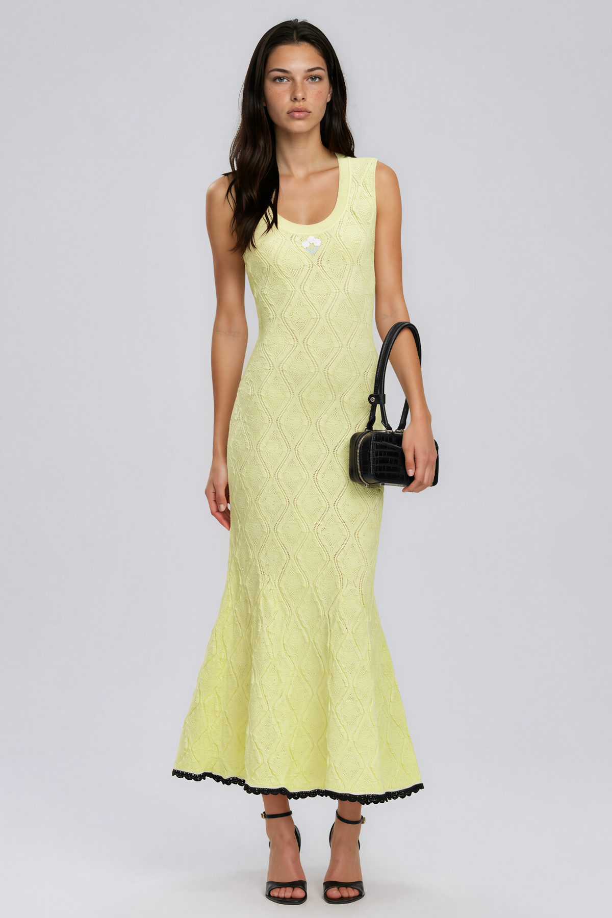 Kaiser Sleeveless Kint Maxi Dress