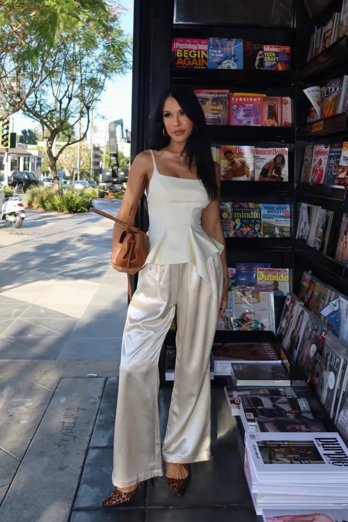 Haraldur Spaghetti Ruffle Pants Set
