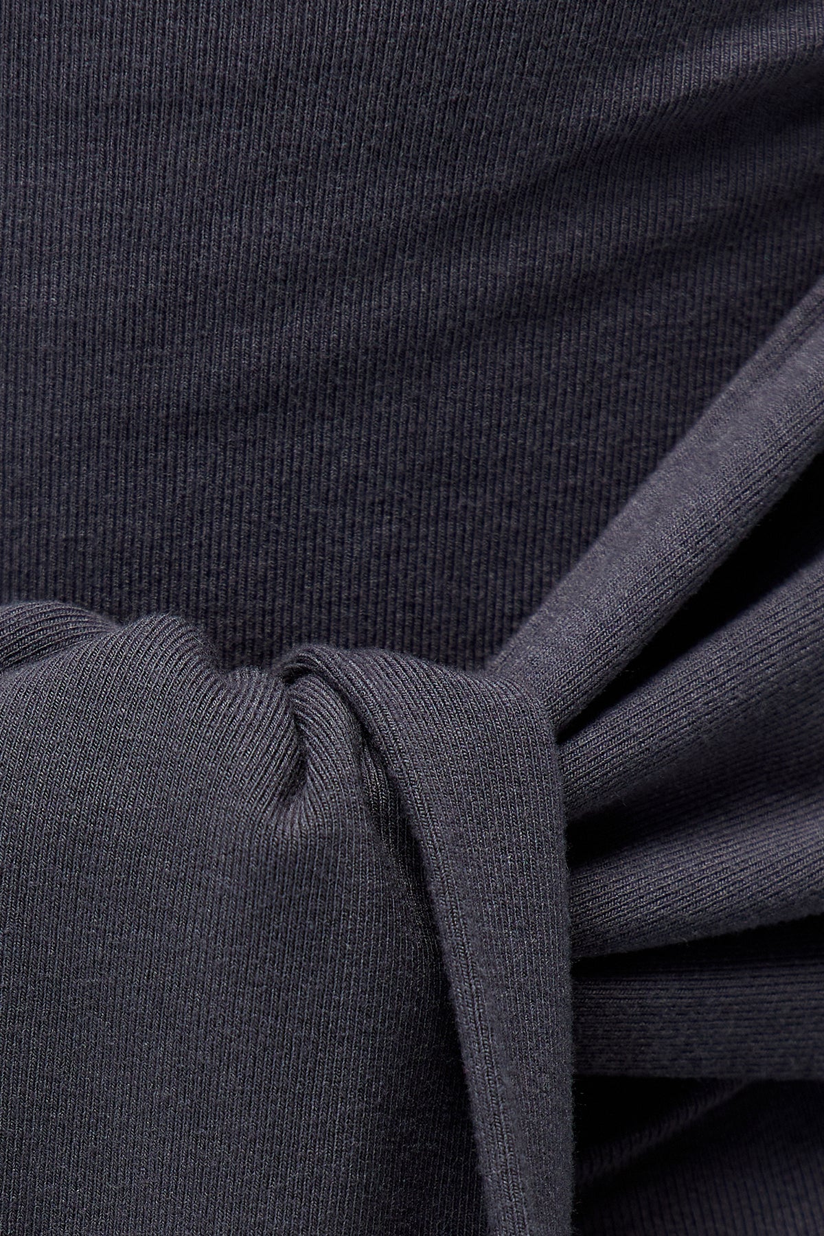 Wail Tie Up One Shoulder Top In Blue