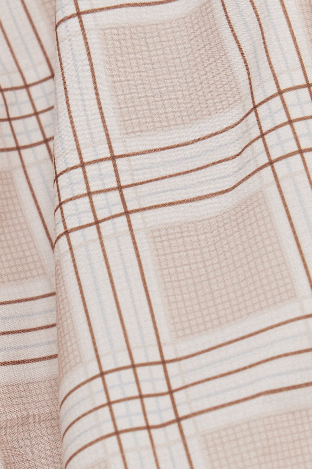 DeAndre One Shoulder Grid Mini Dress