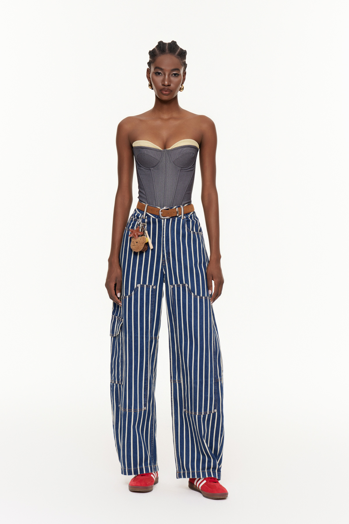 Egidijus Stripe Deconstruct Jeans