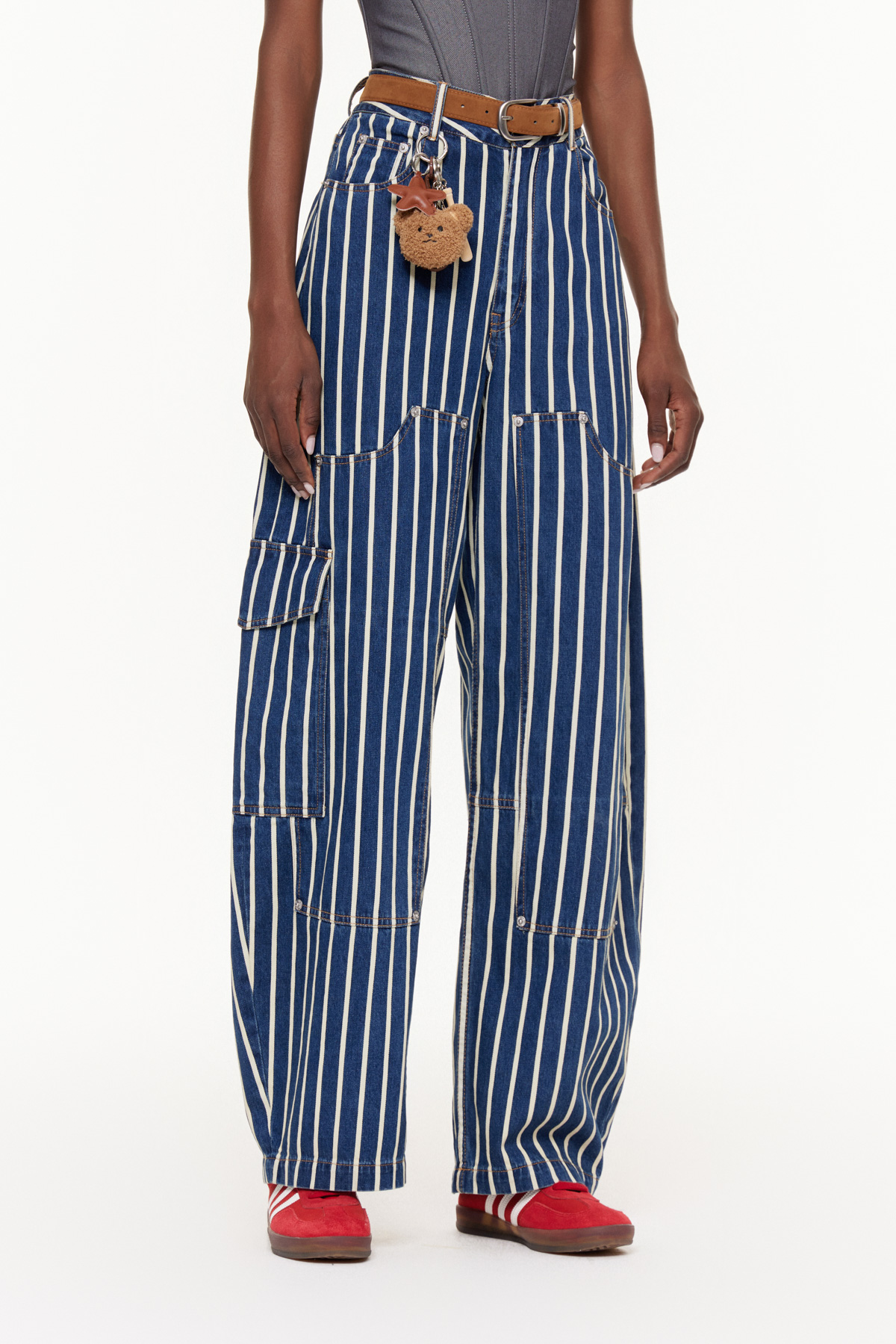 Egidijus Stripe Deconstruct Jeans