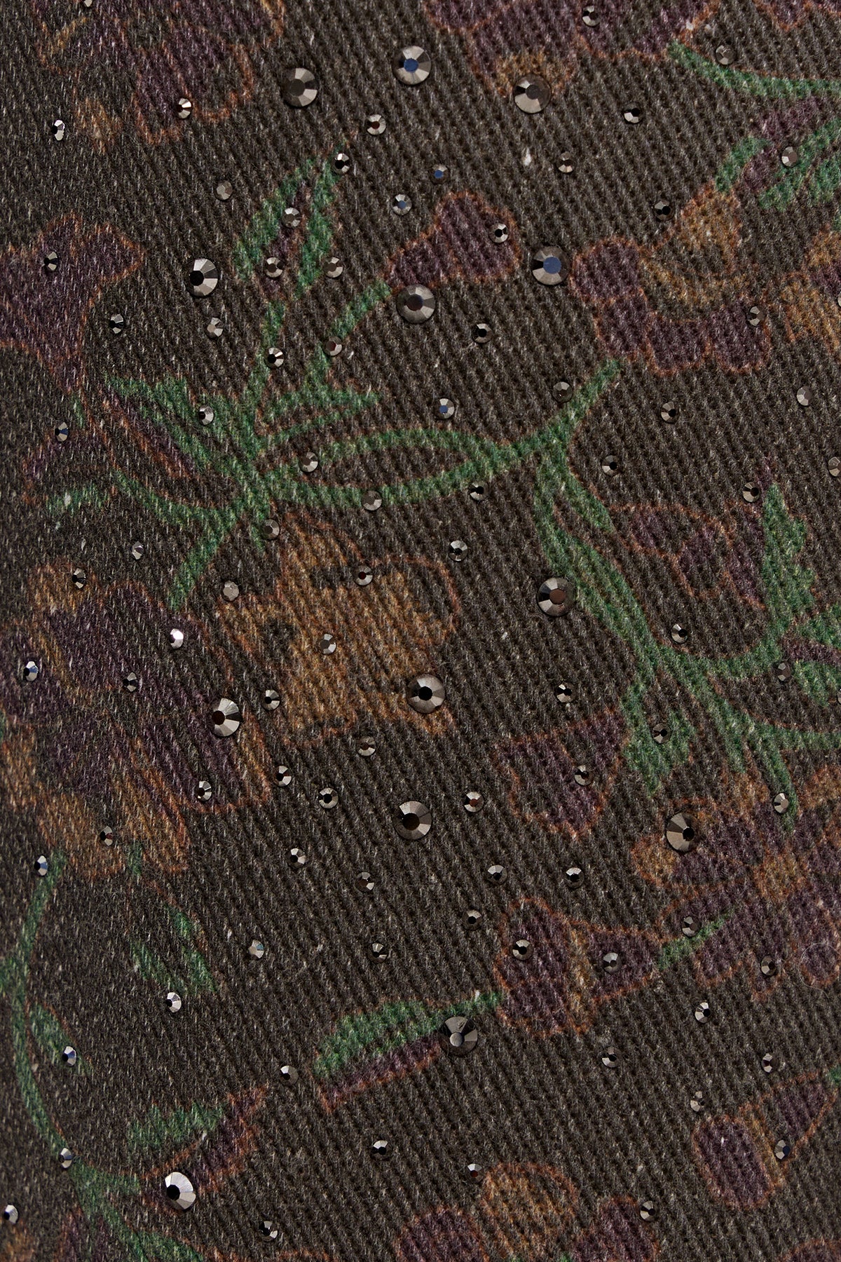 Ehecatl Floral Rhinestone Jeans