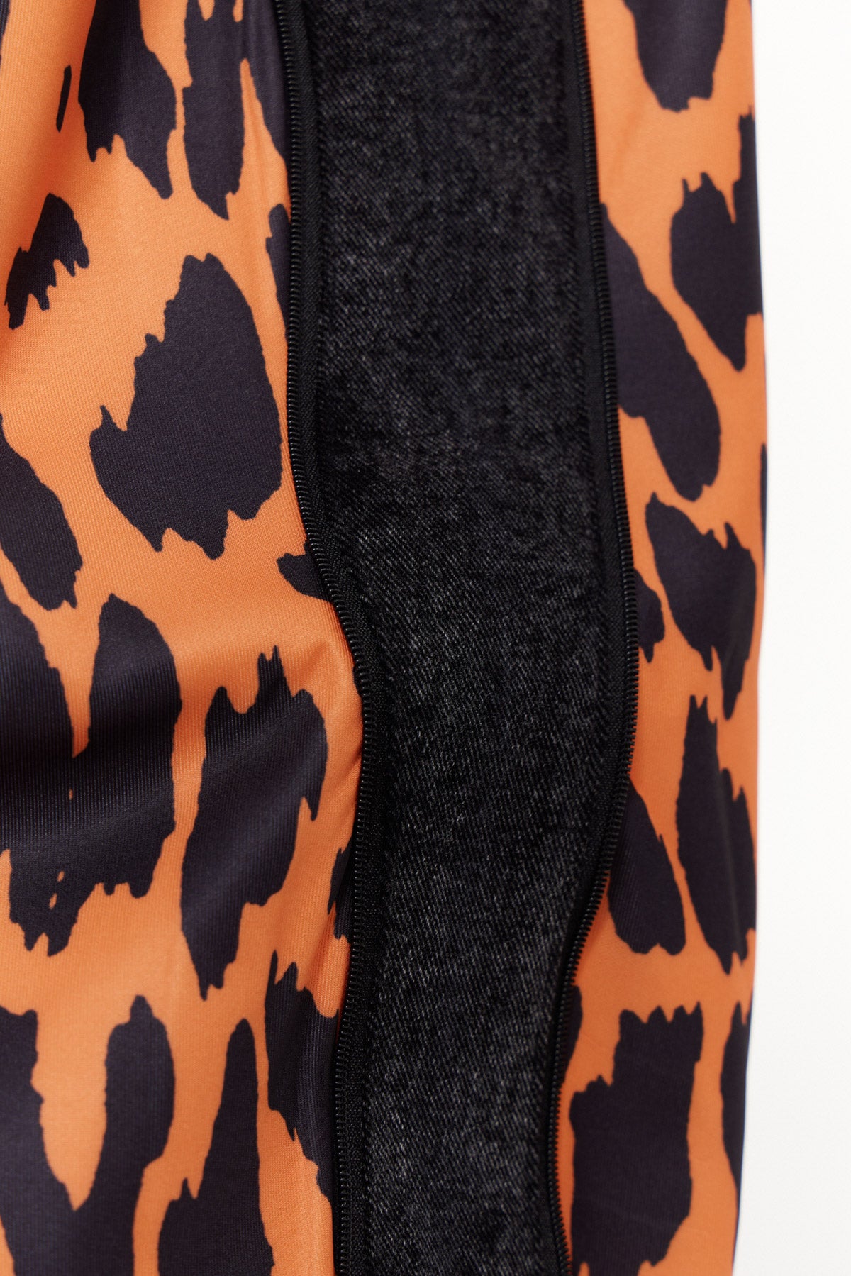 Edelmira Deconstruct Leopard Barrel Jeans