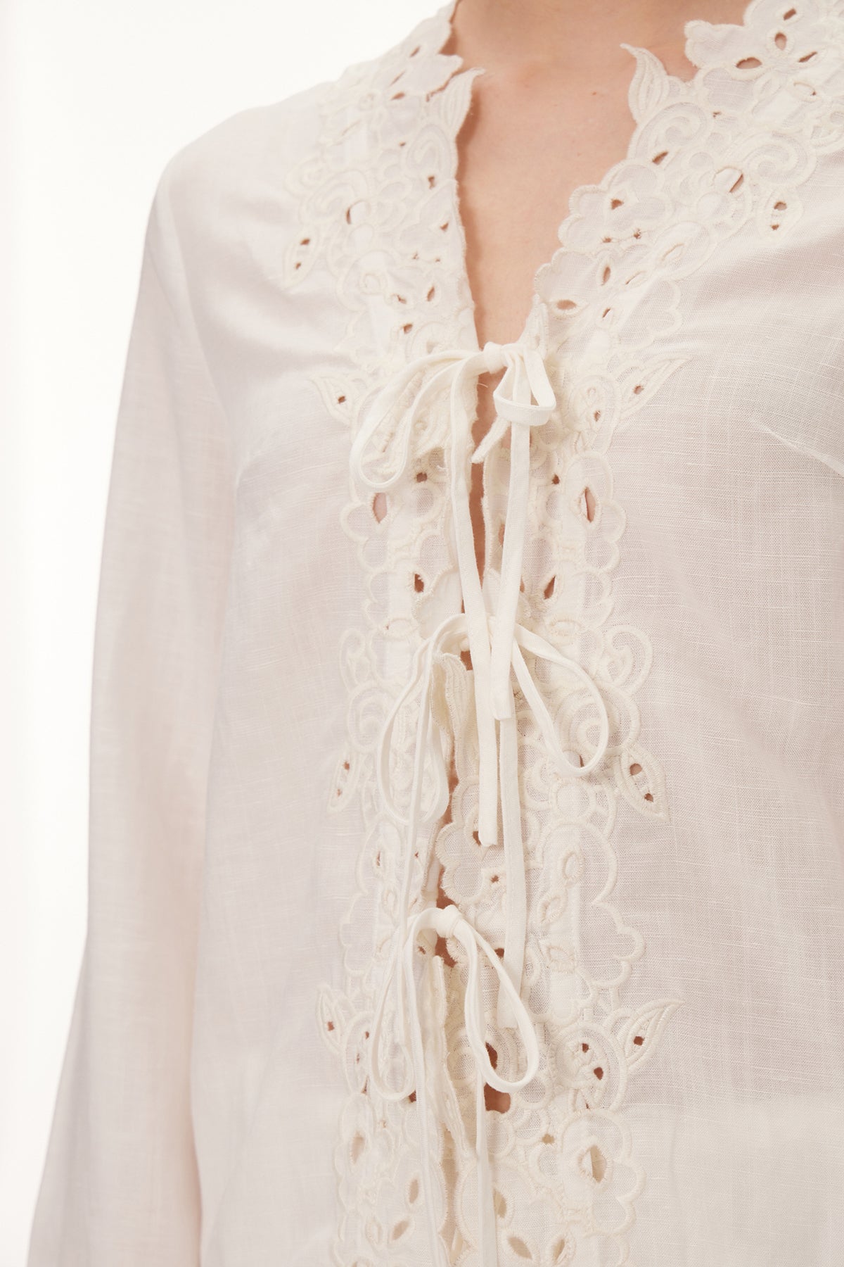 Eilwen Floral Plunge Pants Set