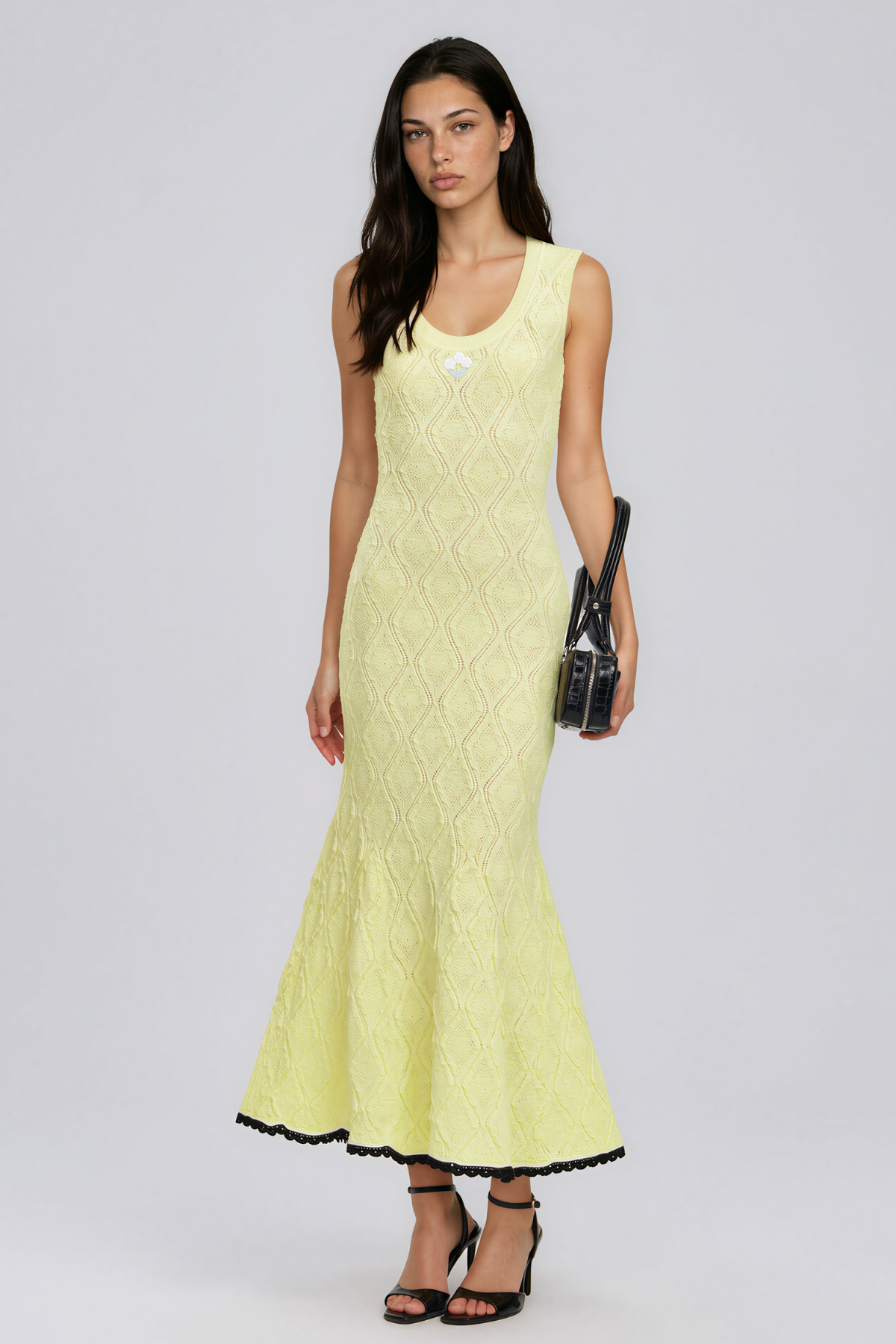 Kaiser Sleeveless Kint Maxi Dress