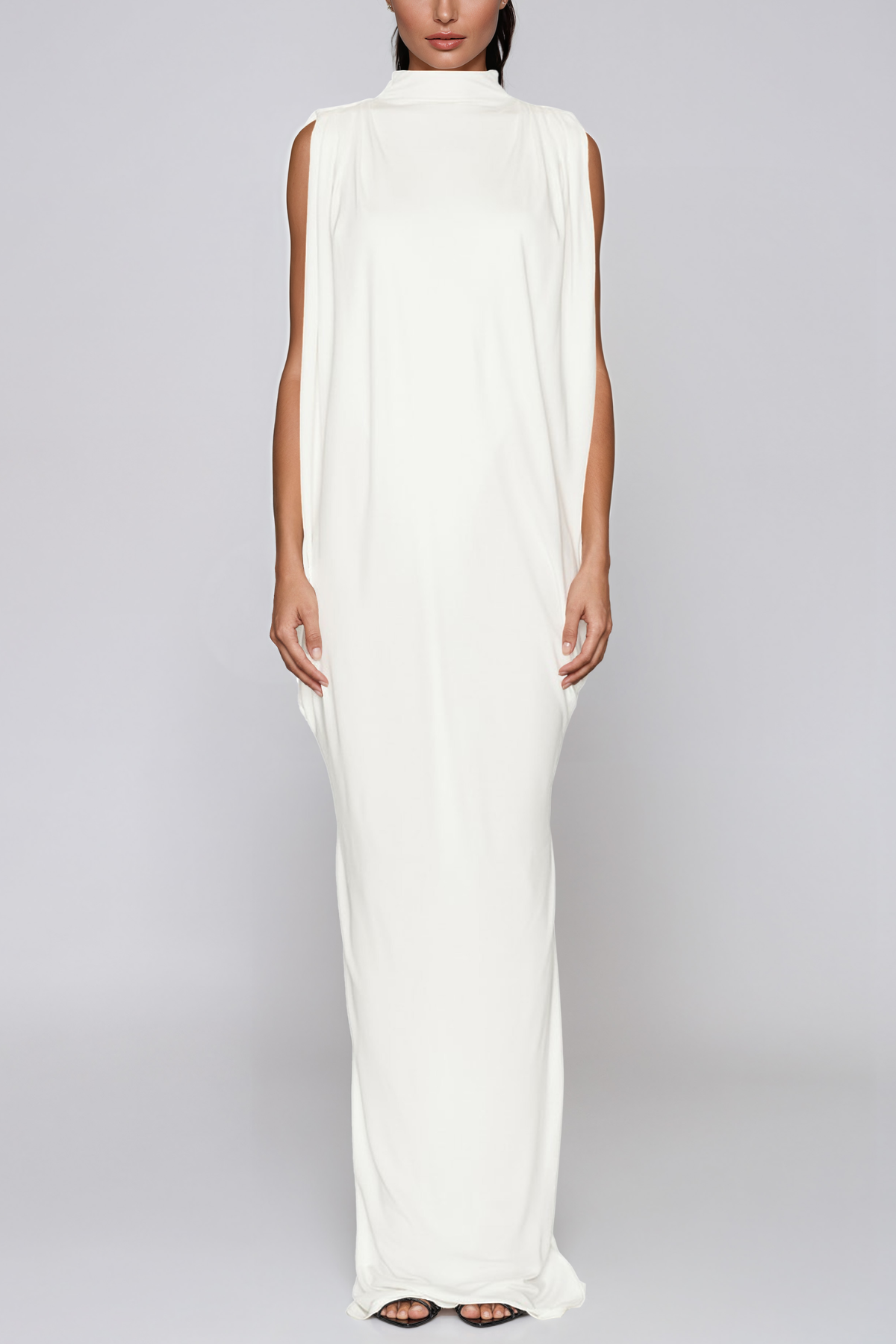 Jarosław Sleeveless Cutout Maxi Dress