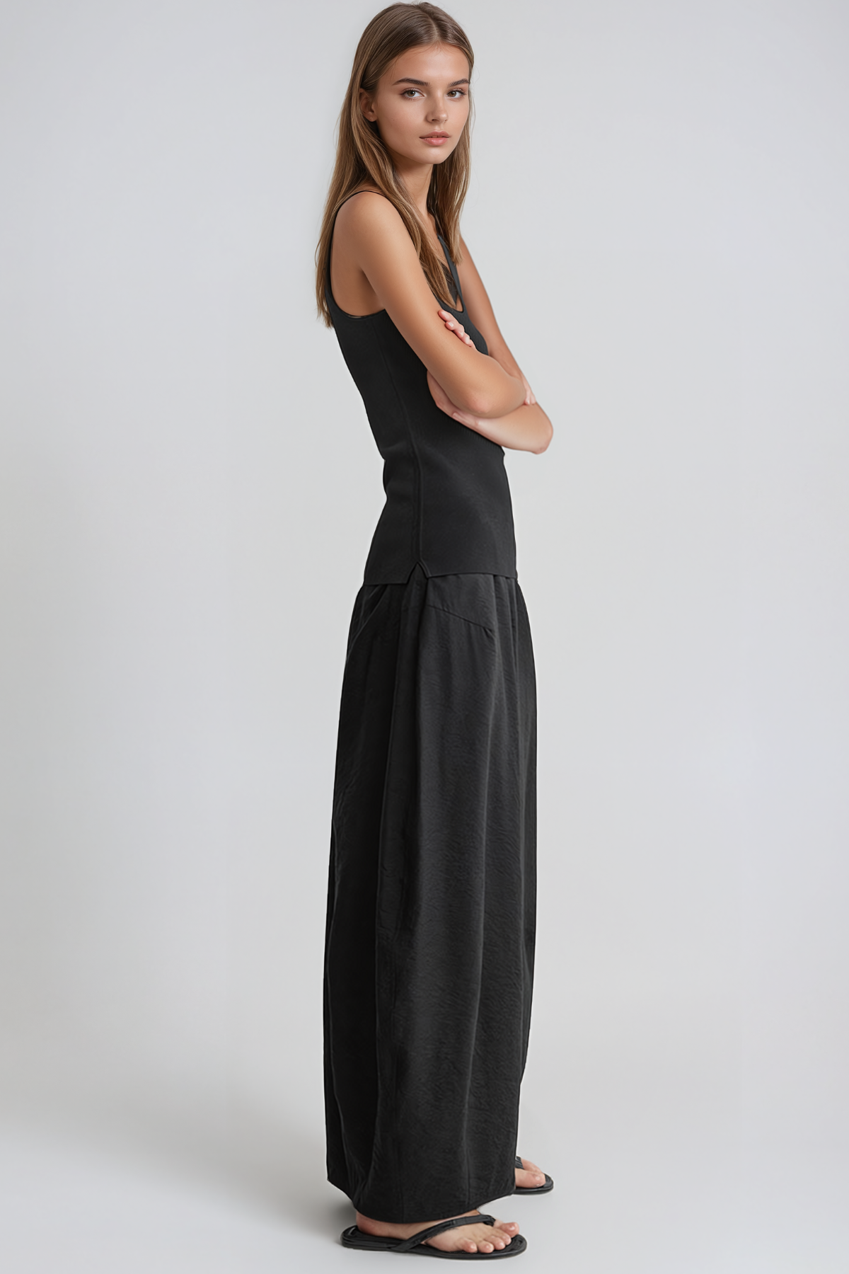 Herleif Split Maxi Skirt