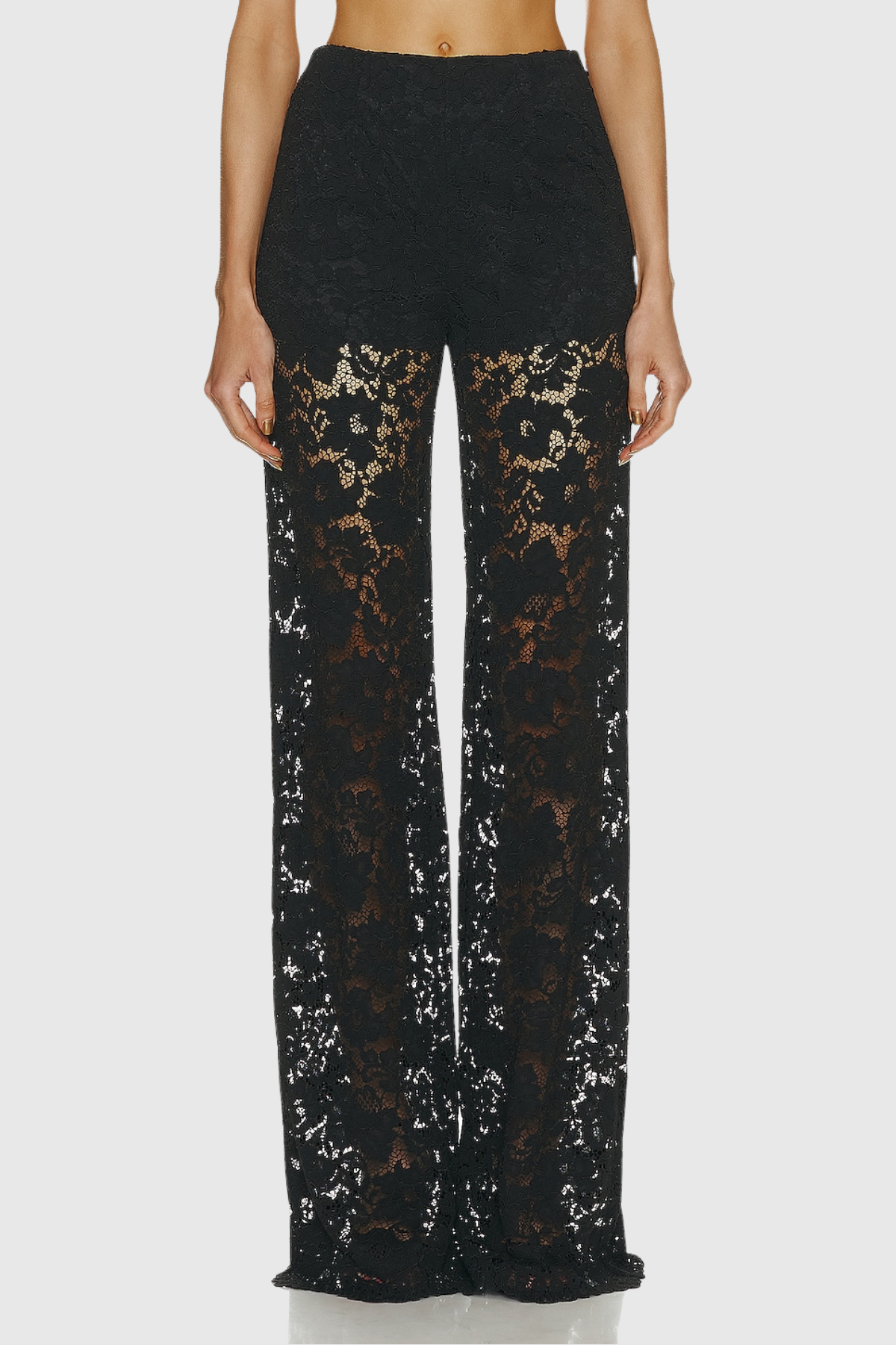 Djehutimose Floral Lace Pants Set