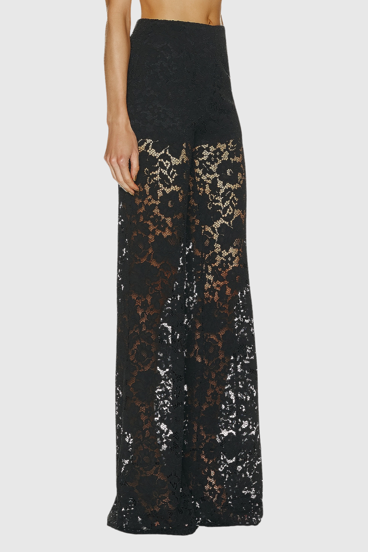 Djehutimose Floral Lace Pants Set