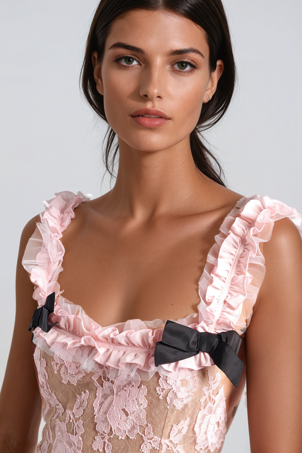 Giosetta Floral Lace Maxi Dress