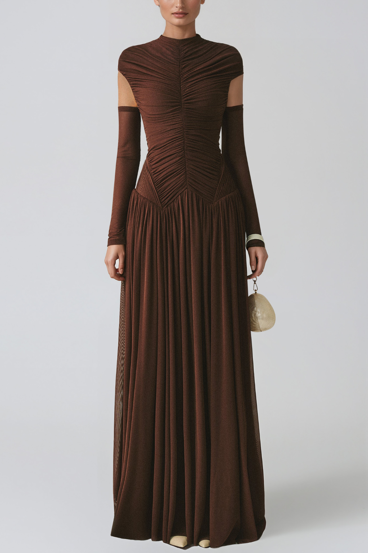 Hla Ruch Maxi Dress