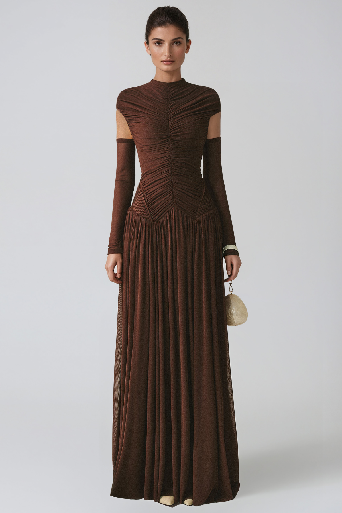 Hla Ruch Maxi Dress