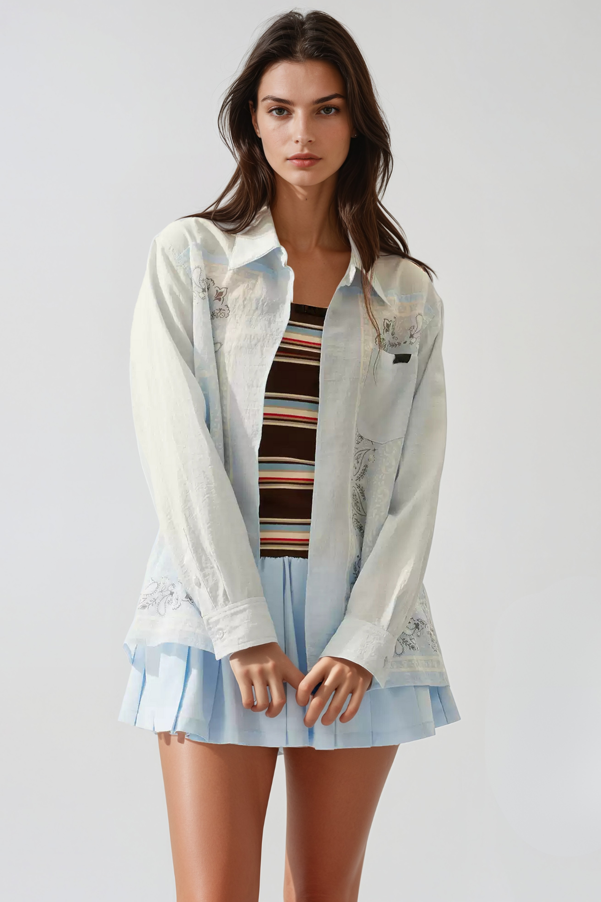 Jaasau Embroidered Shirt