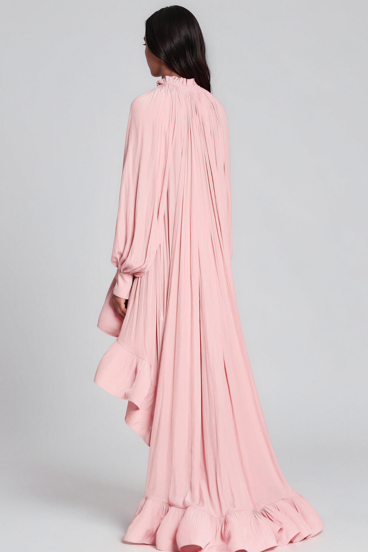 Kaito Ruffle High Low Maxi Dress