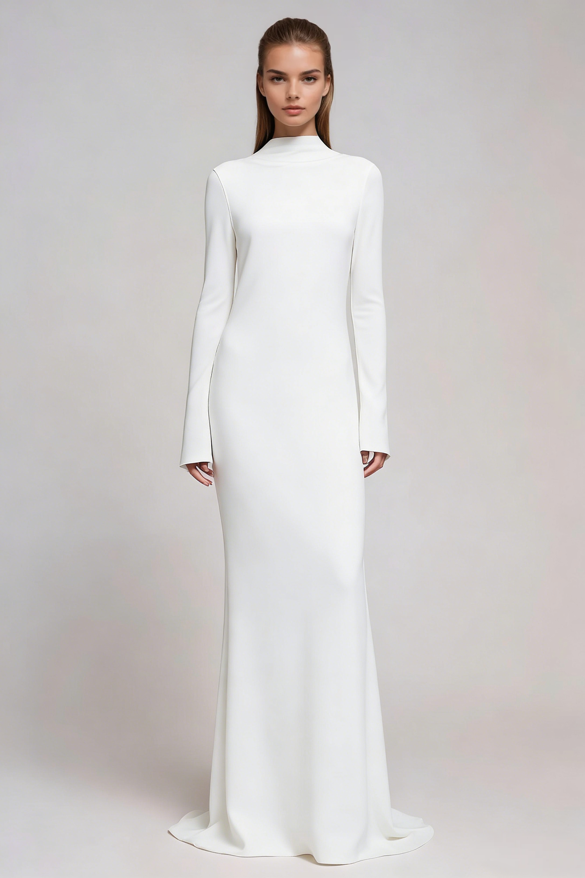 Faas Draped Back Maxi Dress