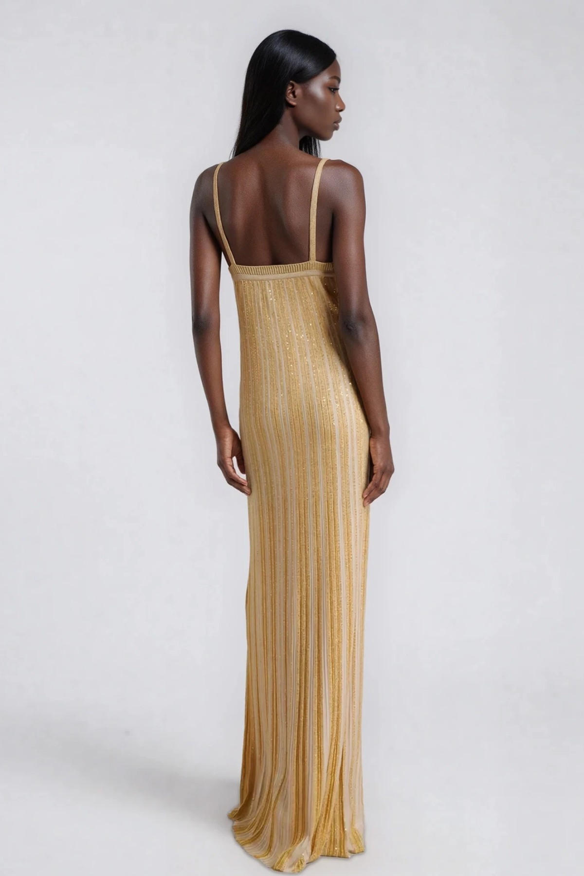 Giovannetta Sequin Knit Maxi Dress
