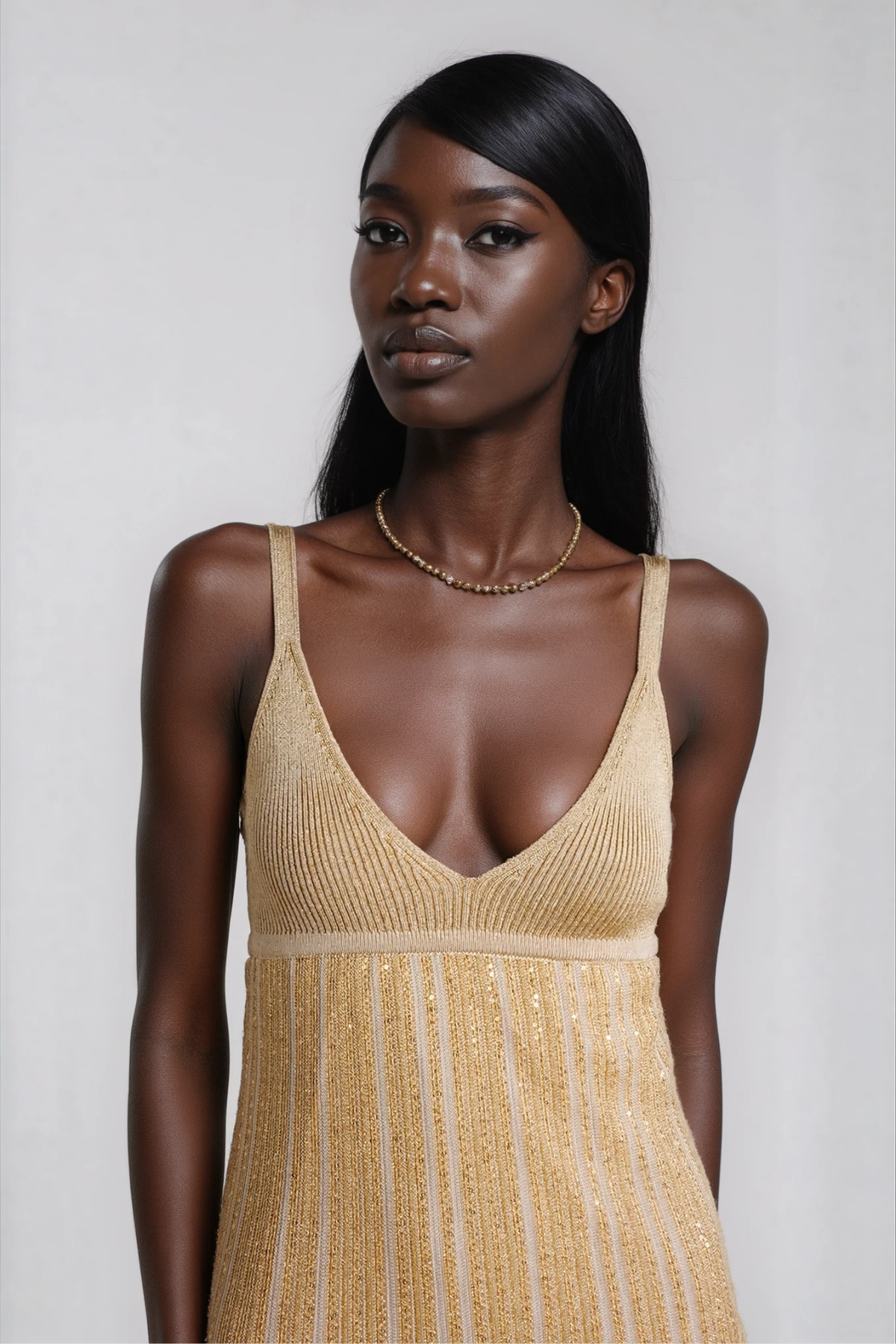 Giovannetta Sequin Knit Maxi Dress