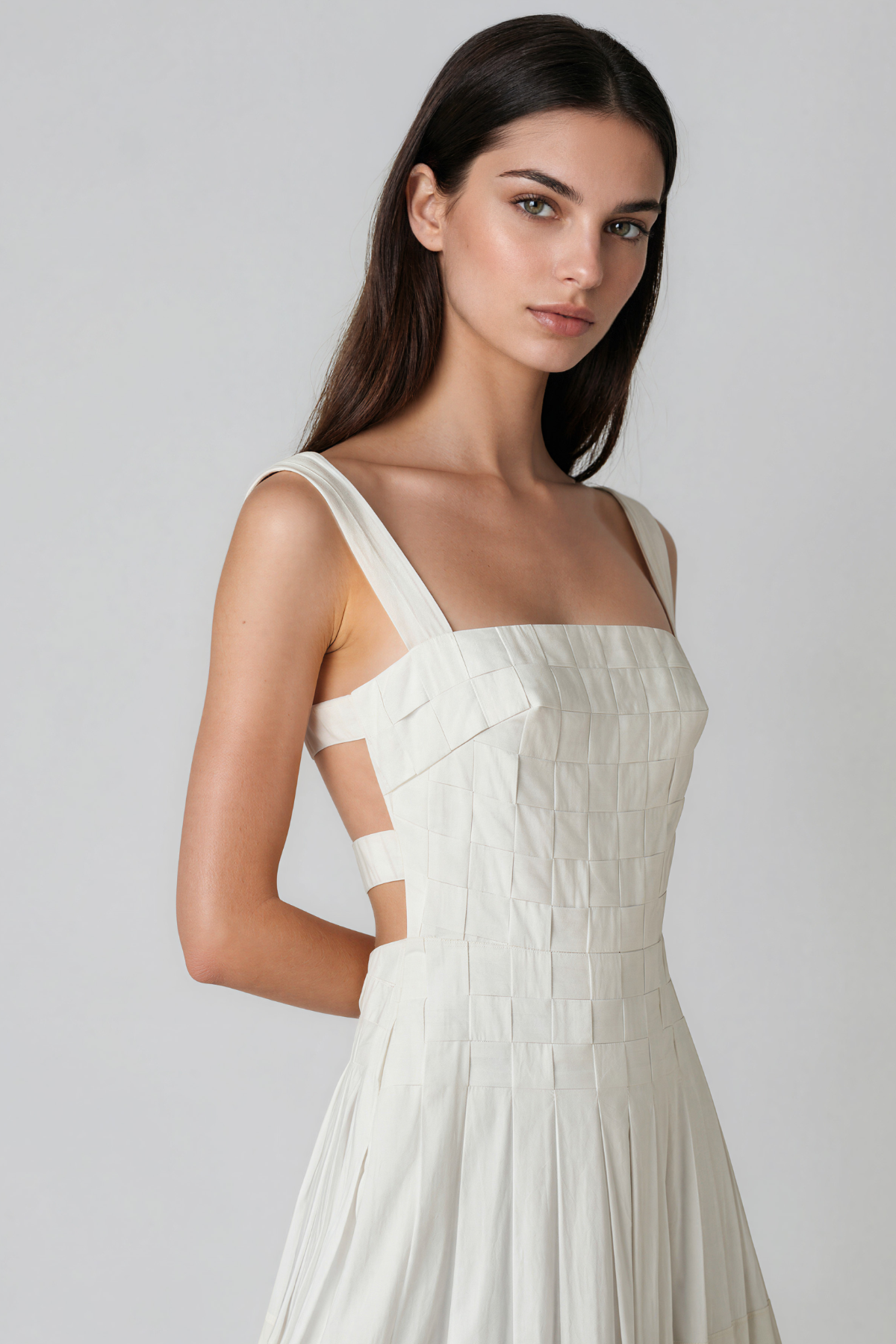 Kajsa Backless Floral Maxi Dress