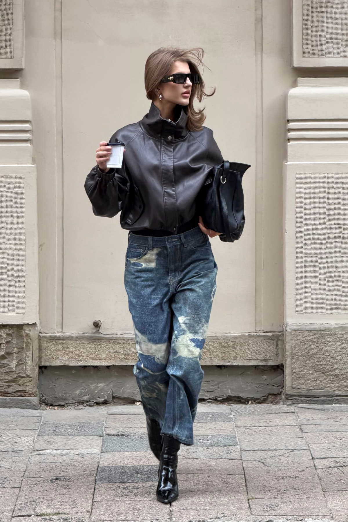 Elouise Print Jeans