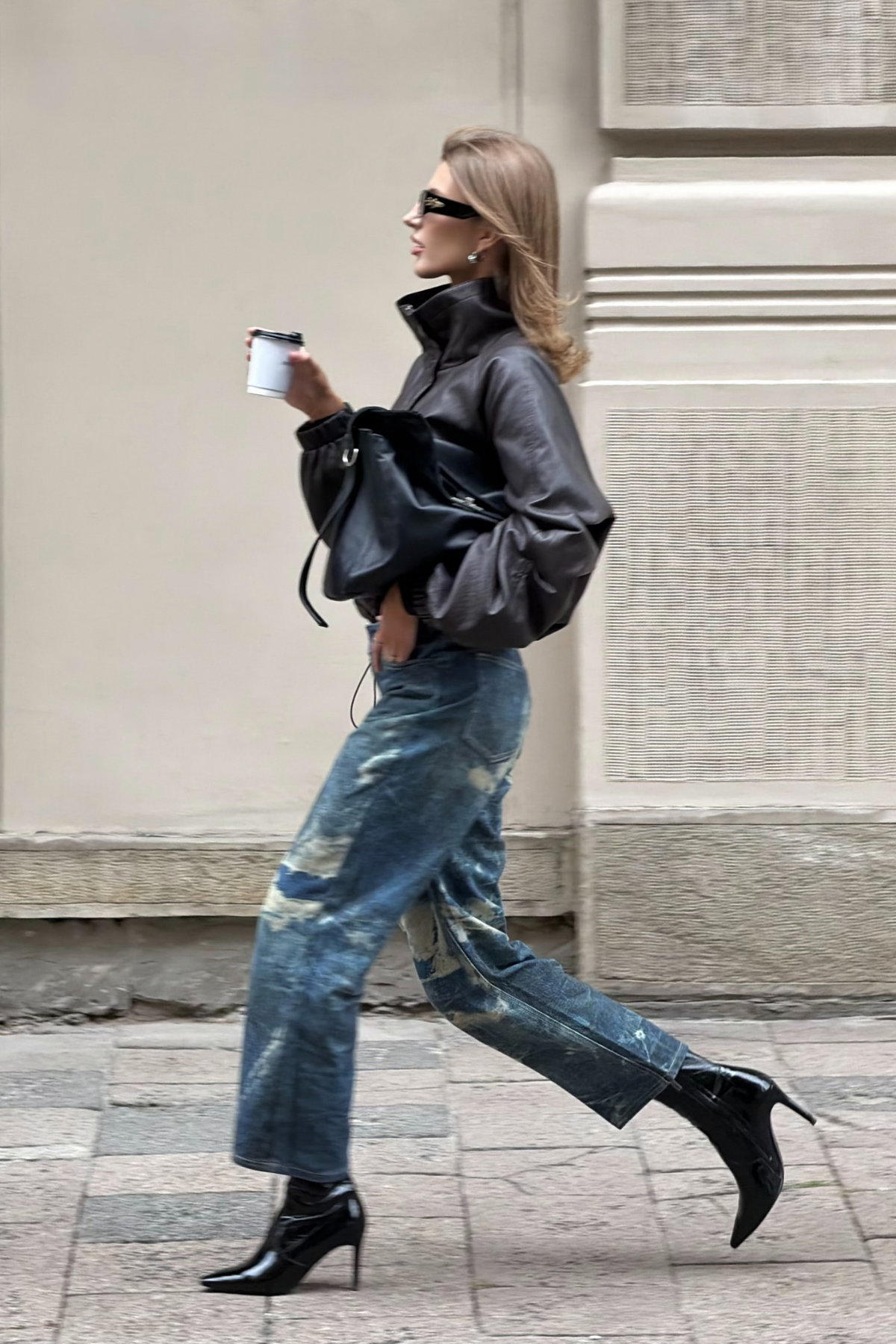 Elouise Print Jeans