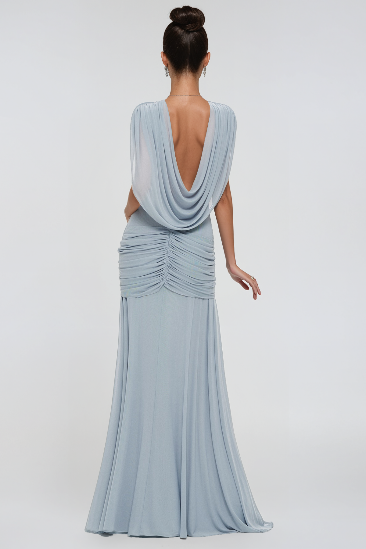 Jay Ruch Mesh Maxi Dress