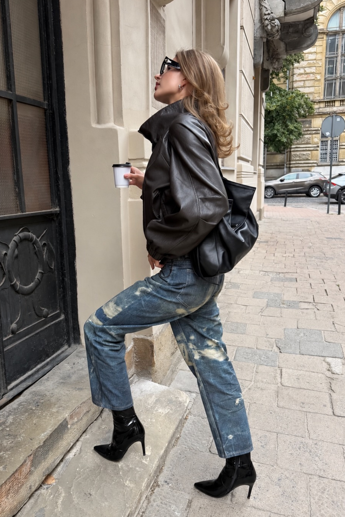 Elouise Print Jeans