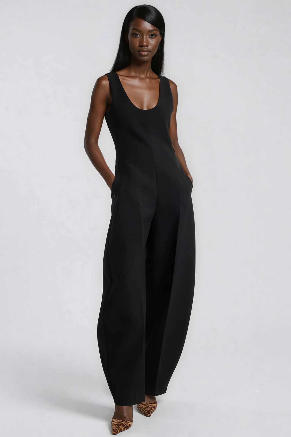 Foka Sleeveless Jumpsuit