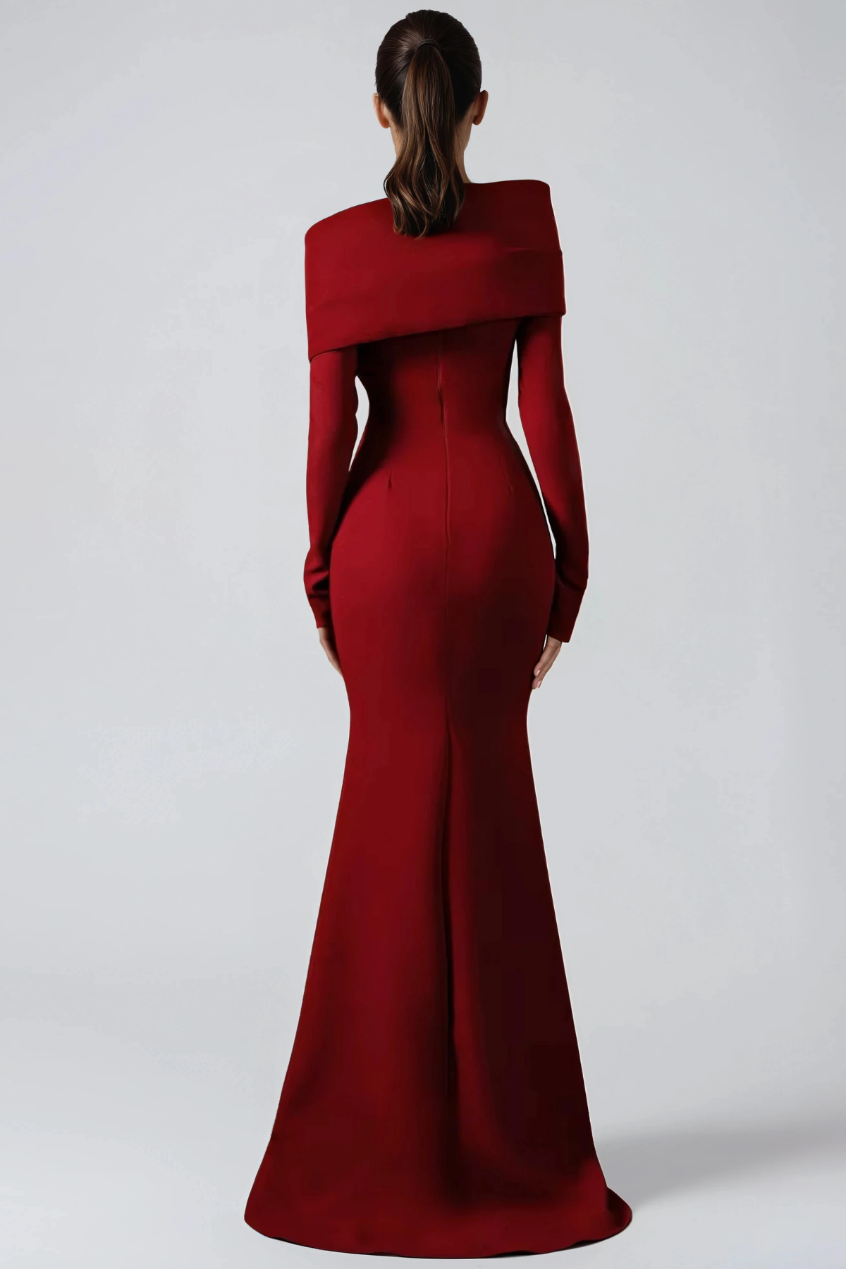 Herlequin Off Shoulder Mermaid Maxi Dress