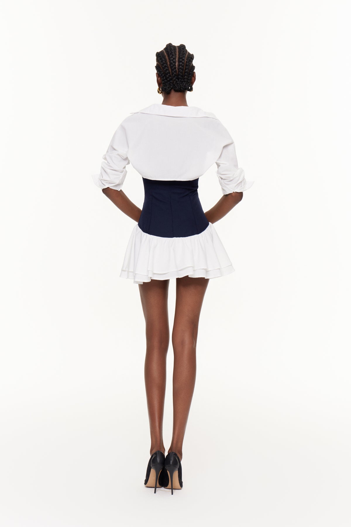 Abilene Two Piece Ruffle Mini Dress