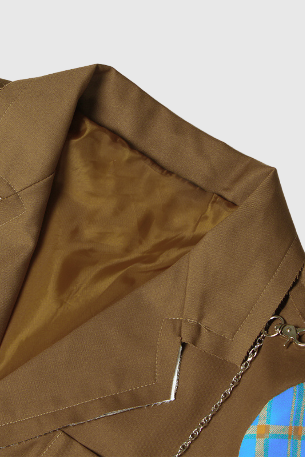 Abilyx Chain Deconstruct Grid Blazer