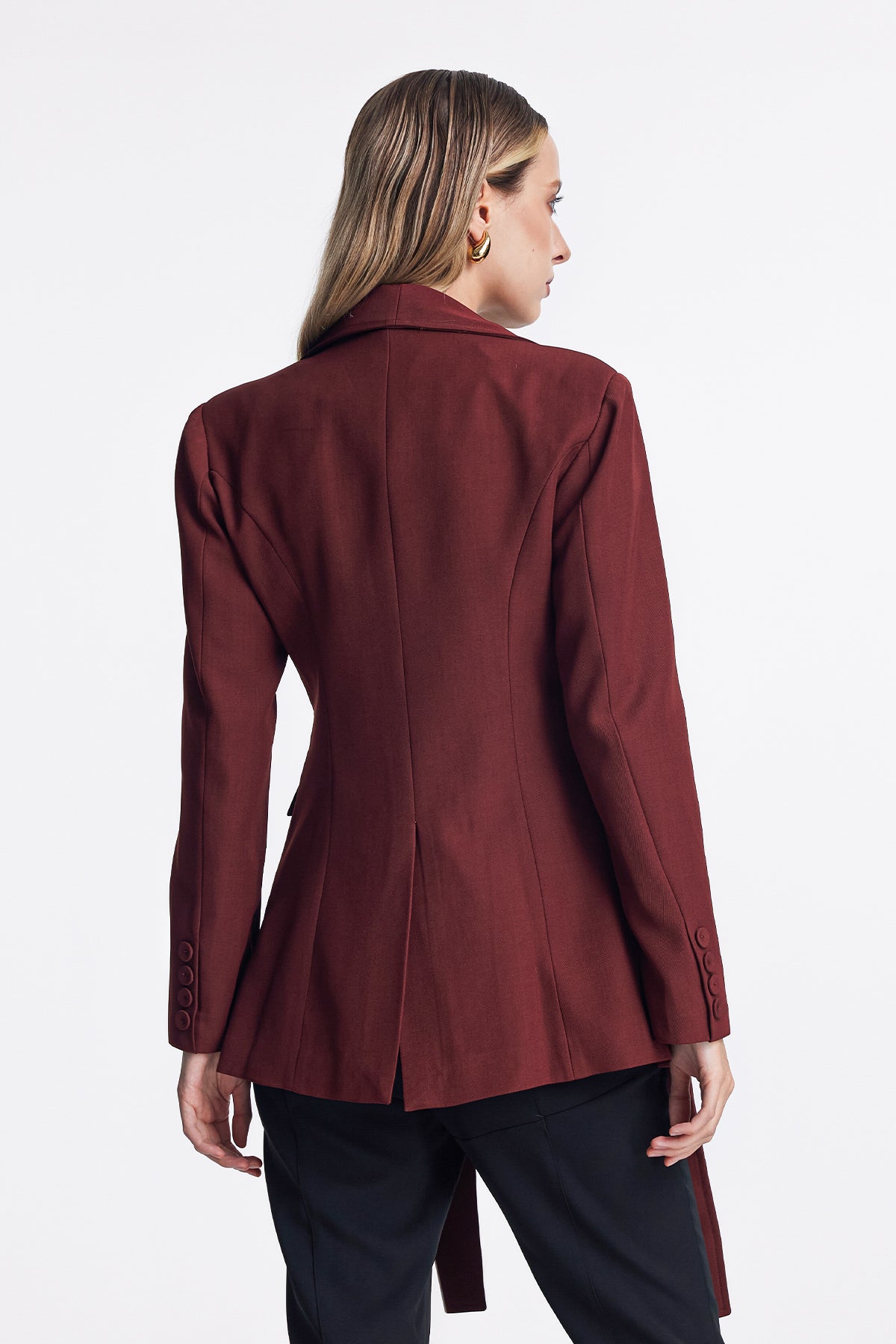 Acsah Shawl Fringe Blazer