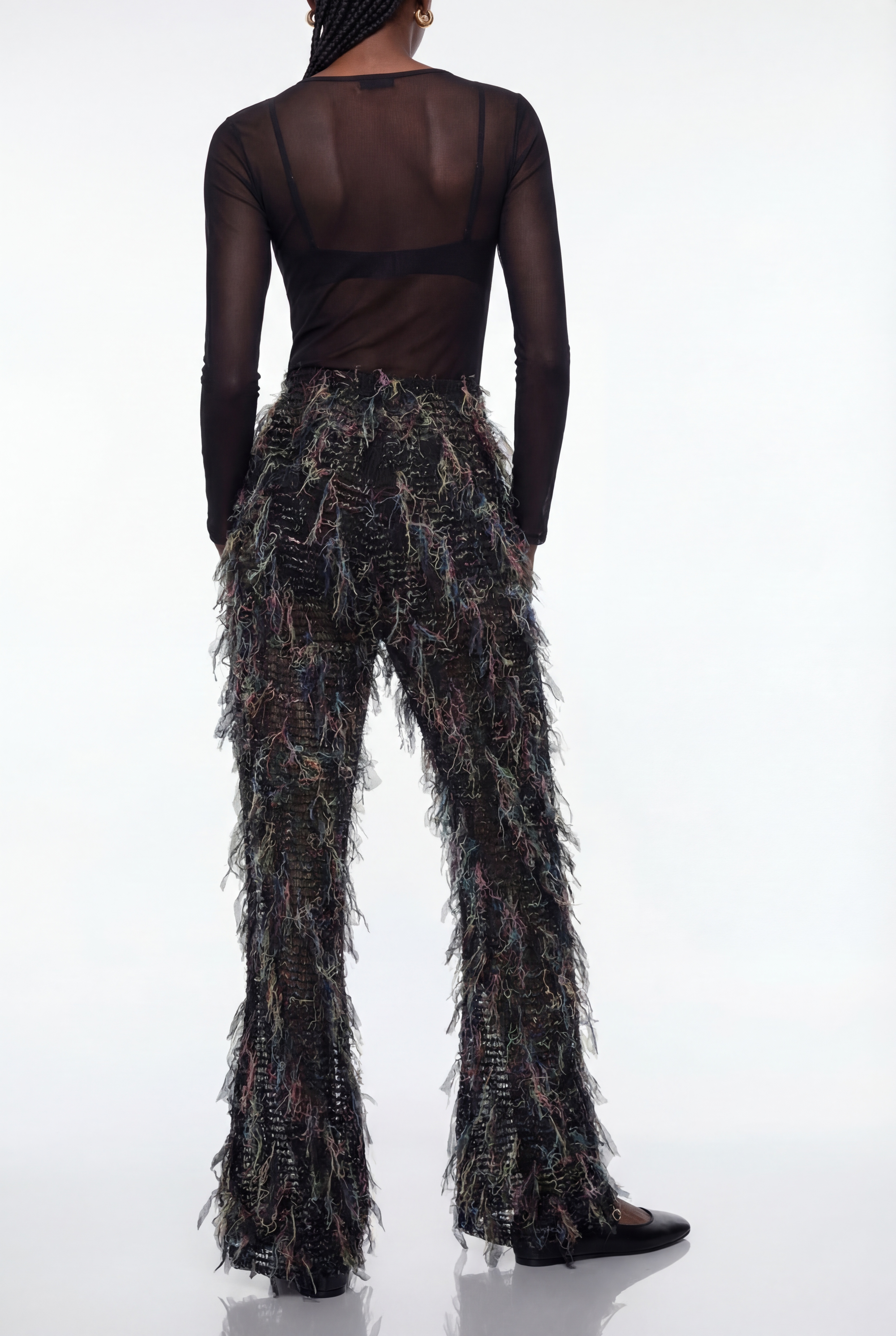 Adhara Fringe Skinny Pants