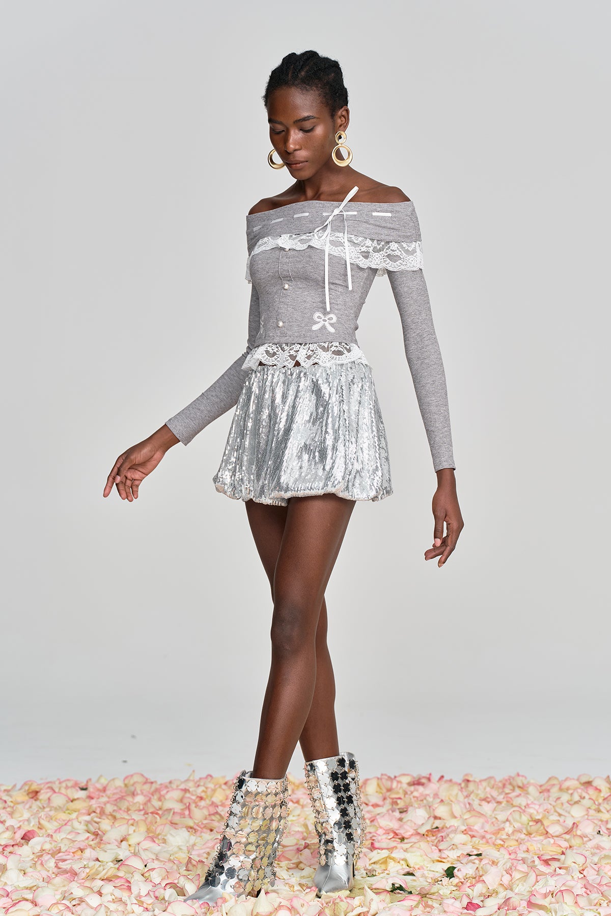 Amit Sequin Ruch Skirt