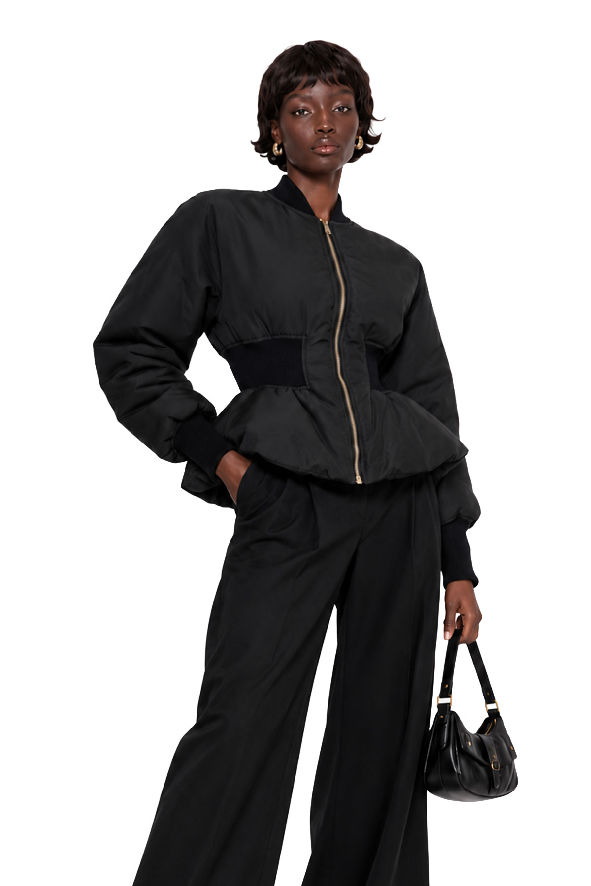 Alaia Balloon Sleeve Puffy Jacket