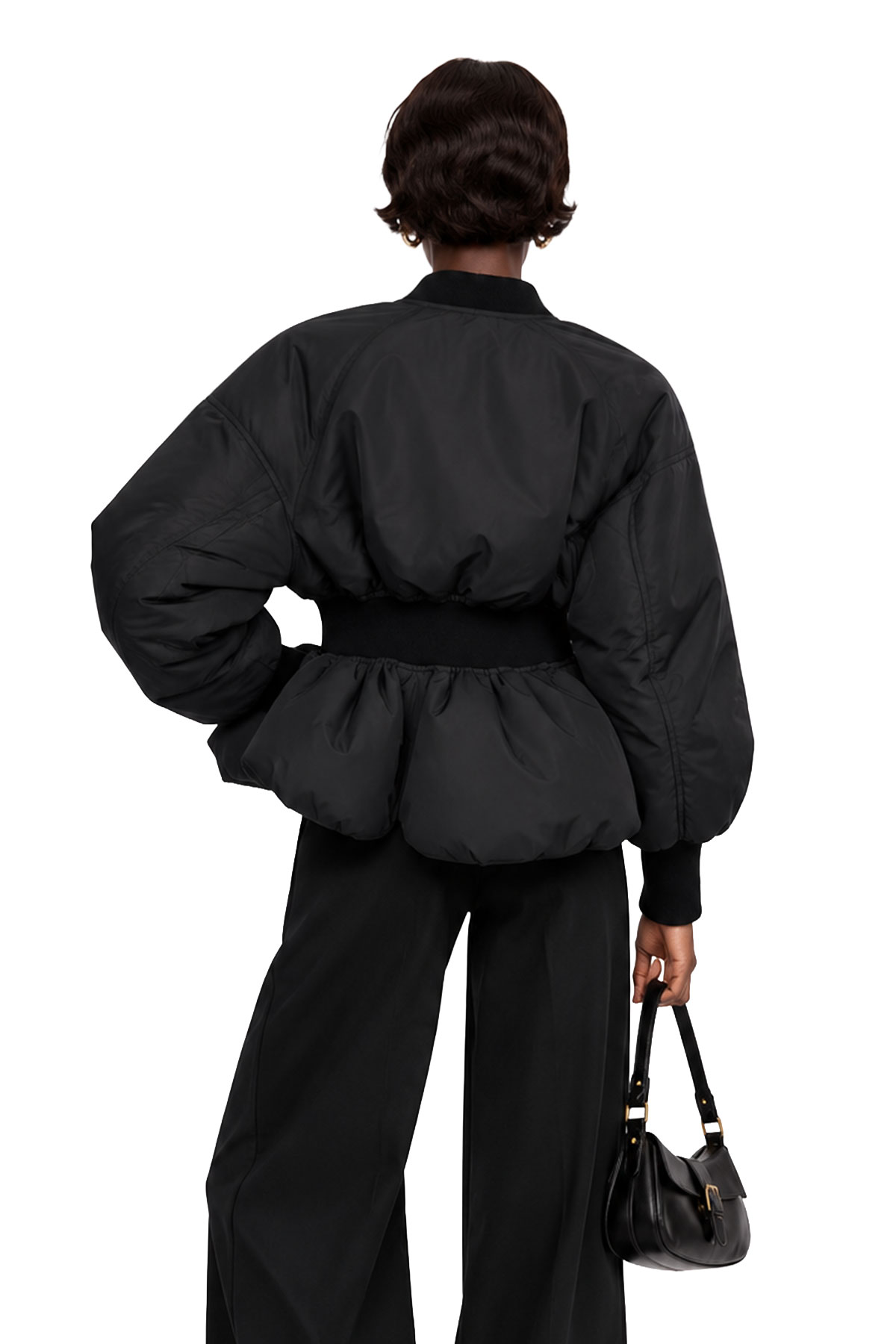 Alaia Balloon Sleeve Puffy Jacket