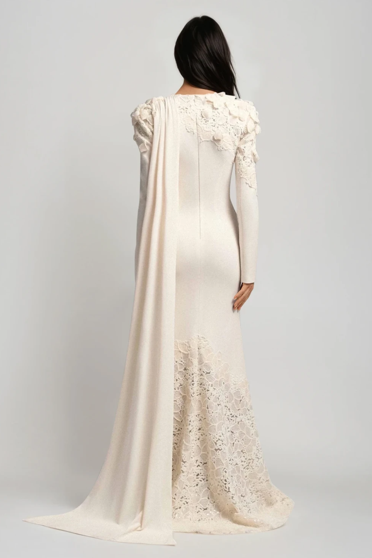 Ambroise Flower Fringe Maxi Dress