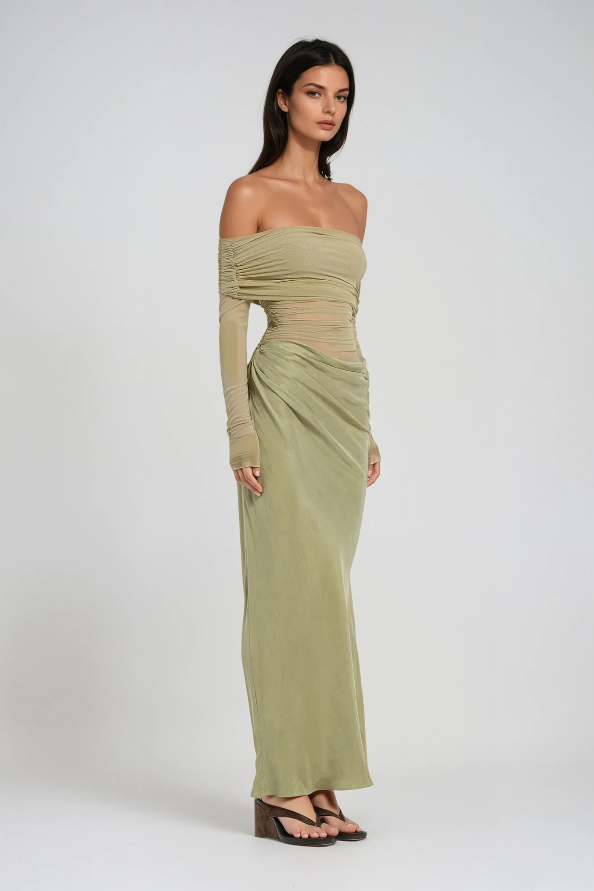 ambrosia maxi dress Ambrosia Pia Gladys Perey Ash / 14