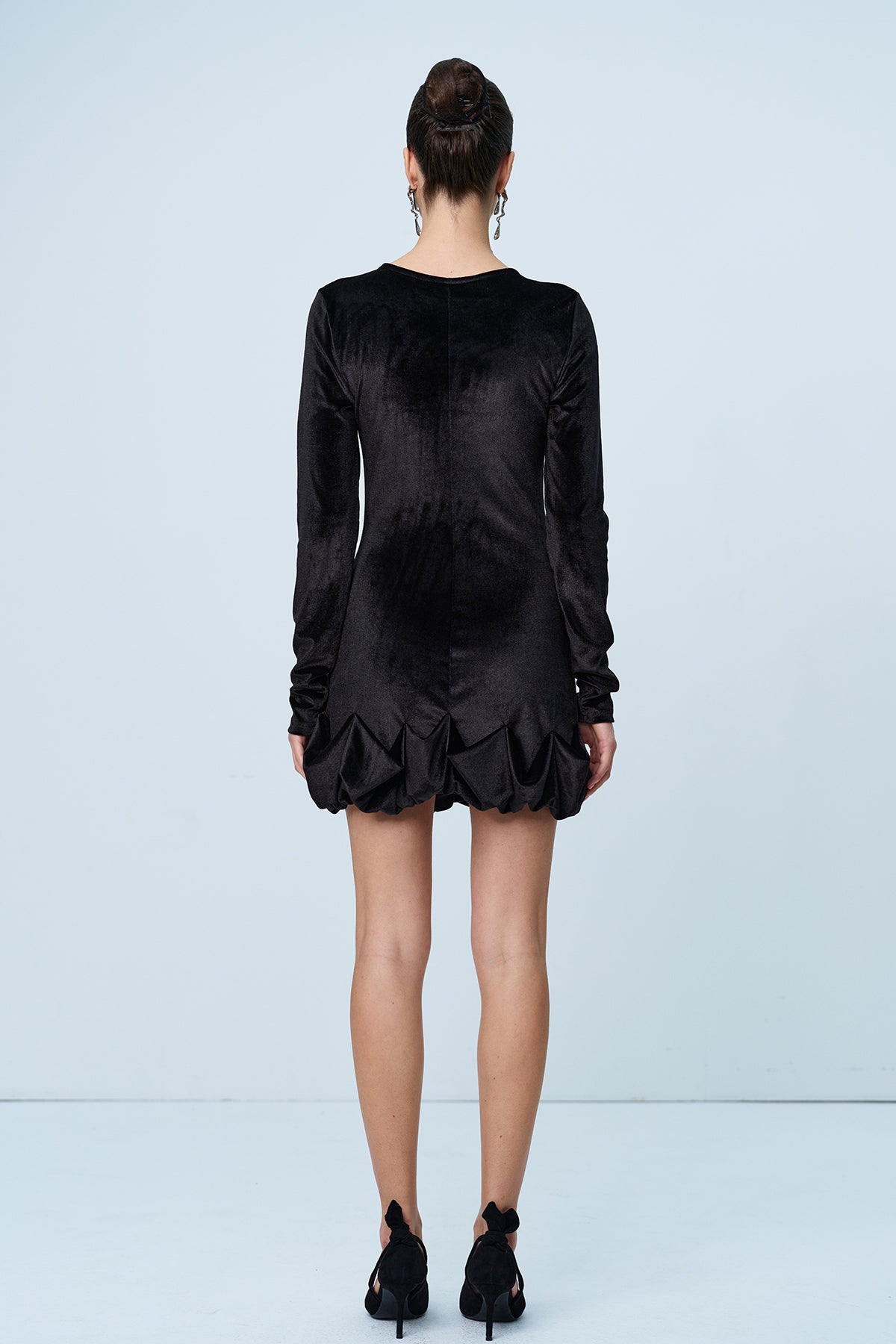 Ameera Ruffle Bodycon Mini Dress