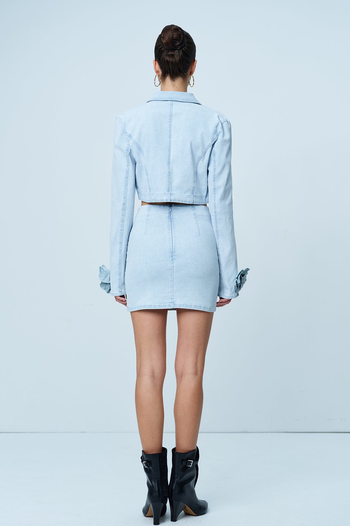 Ammon Flower Three Piece Skirt Set