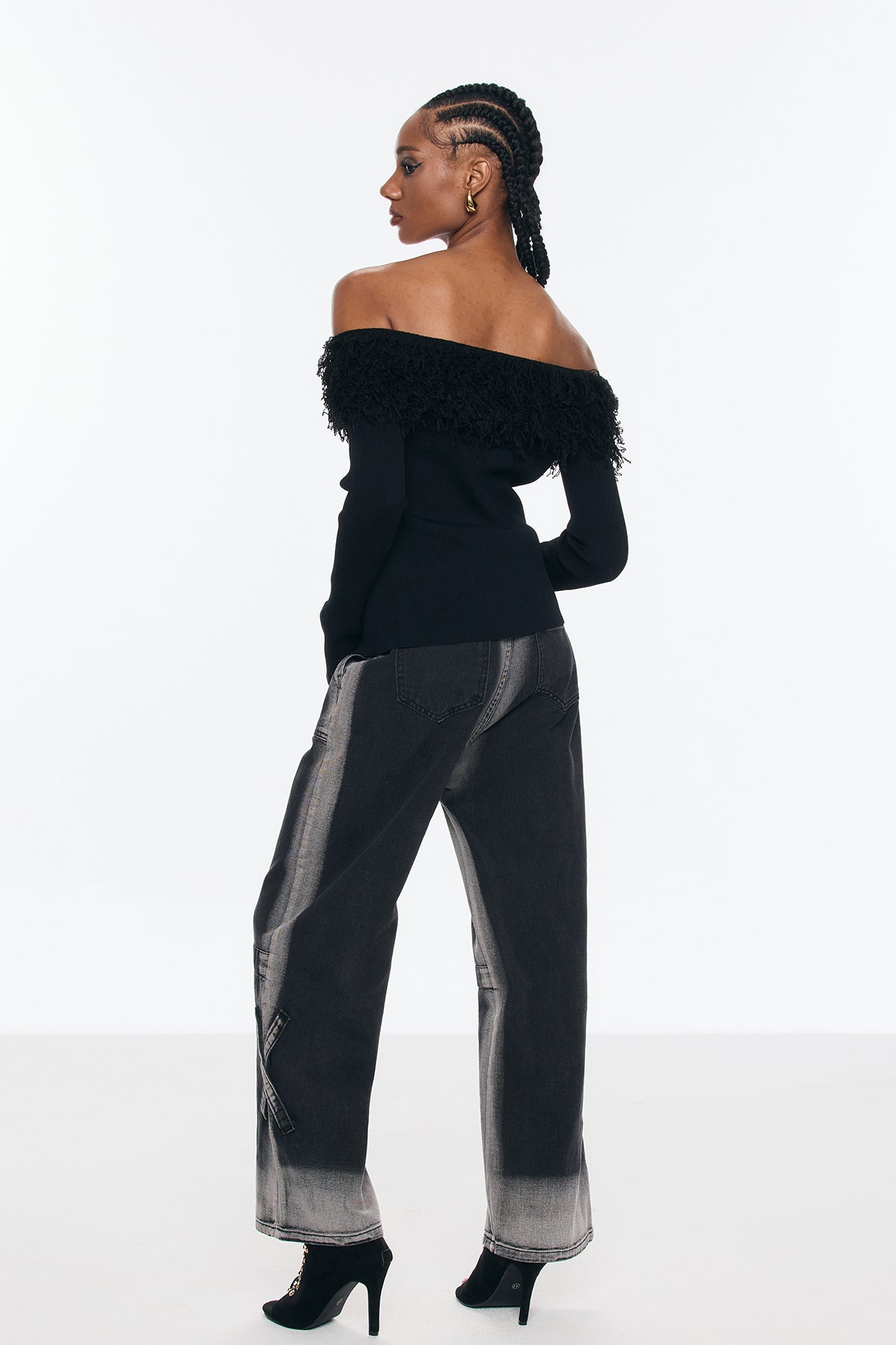 Benito Hayley Lapel Jeans