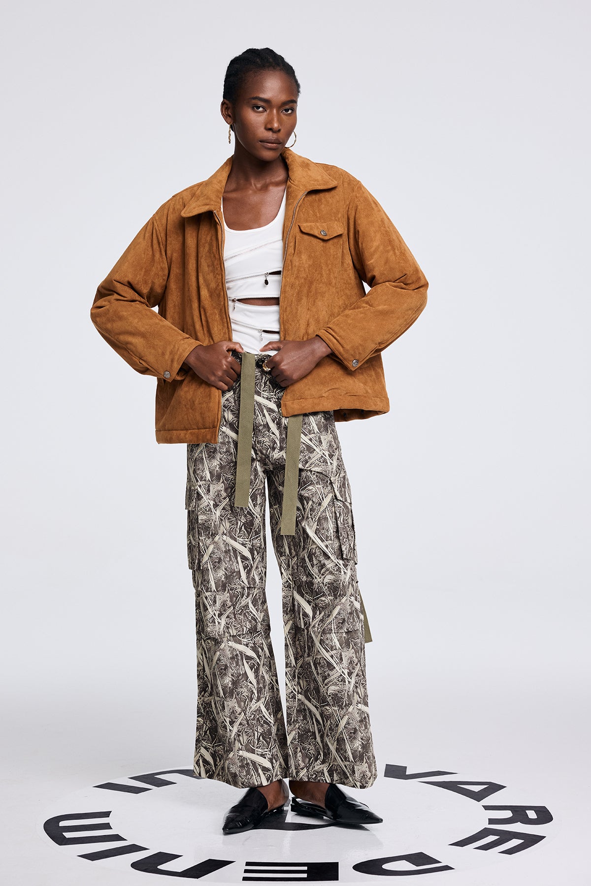 Aolani Suede Cotton Jacket