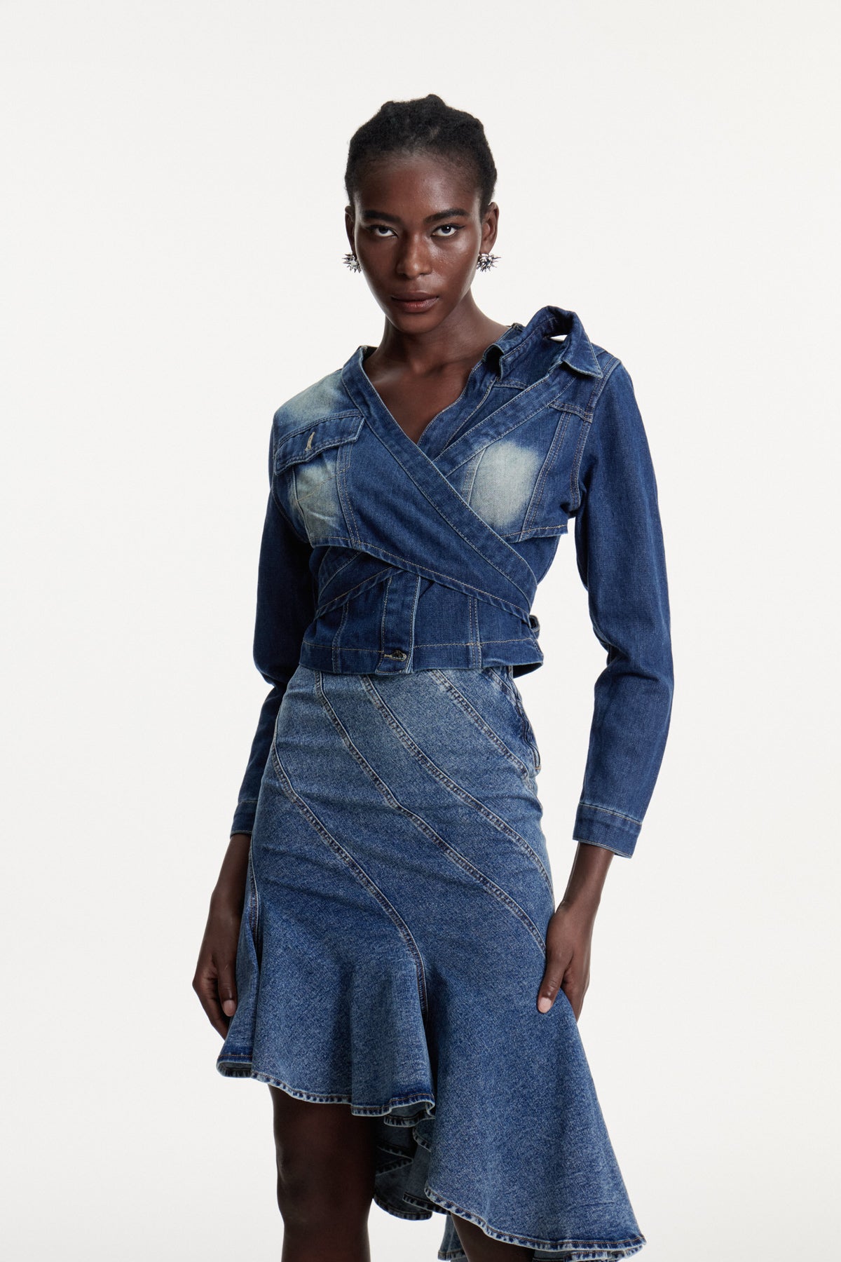 Araya Lace Up Cross Jacket