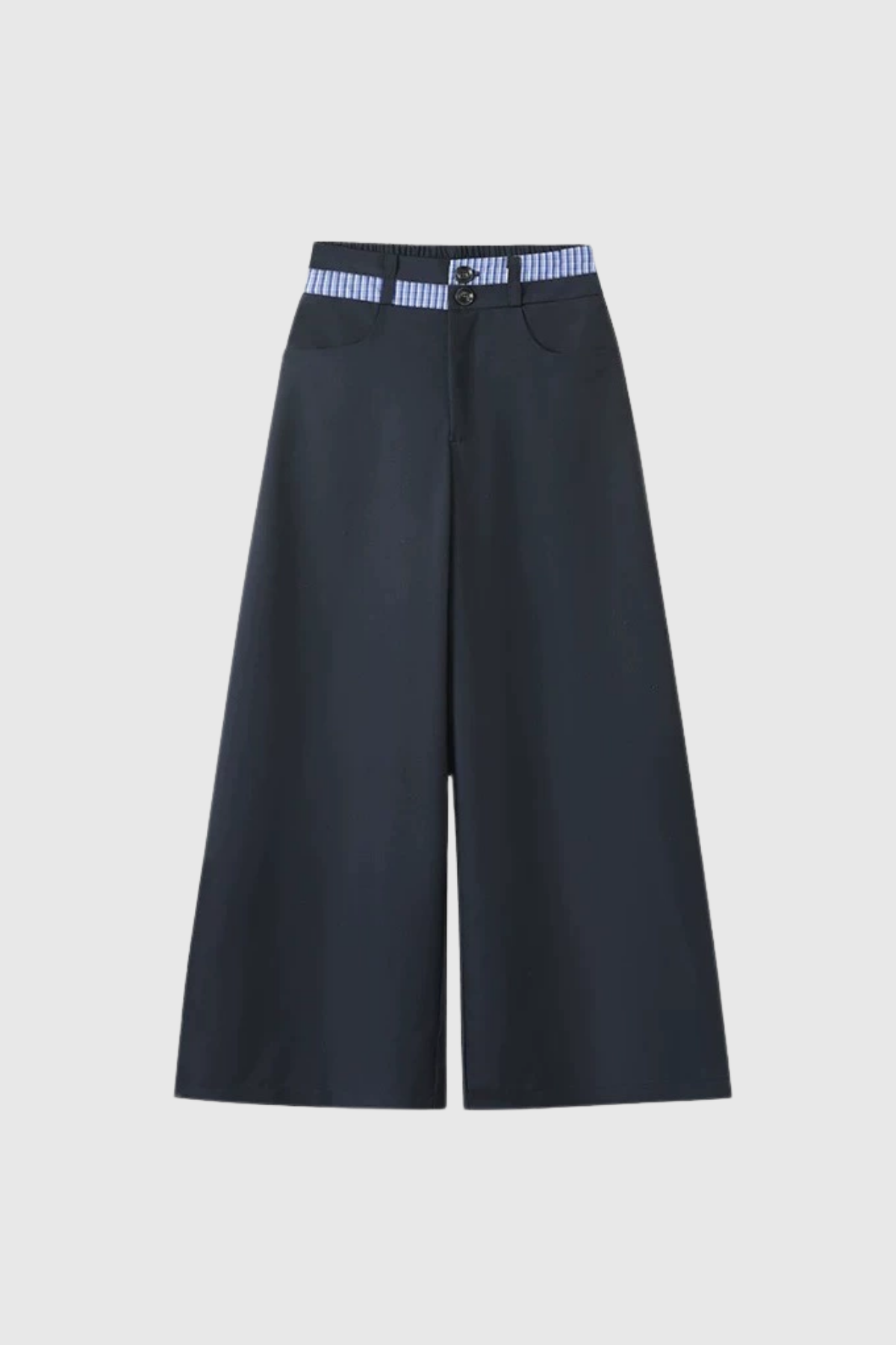 Arden Grid Off Shoulder Pants Set