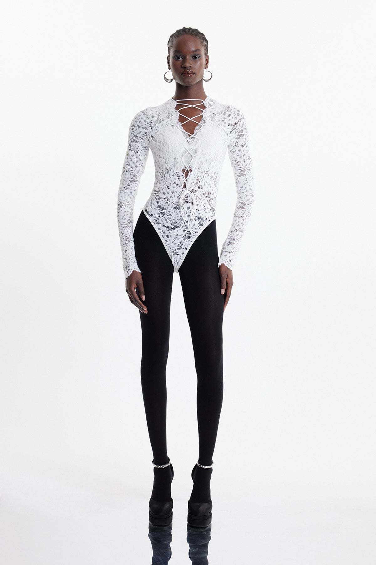 Babirye Plunge Lace Bodysuit