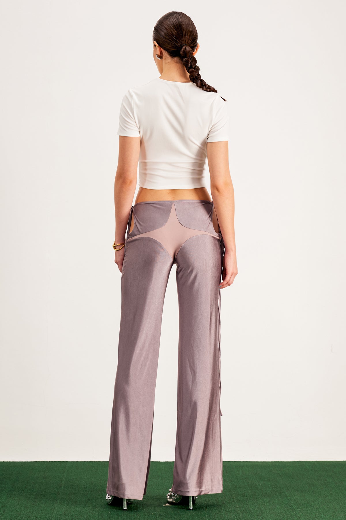 Bandar Deconstruct Satin Pants