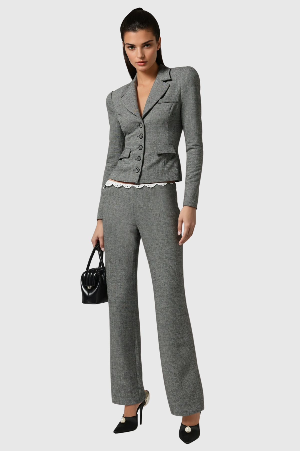 Behnam Lace Pants Set