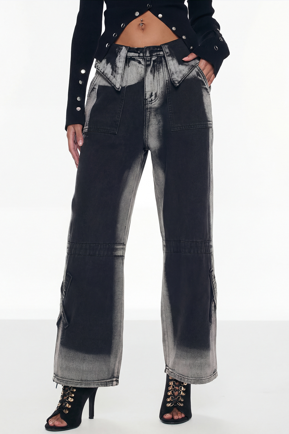 Benito Hayley Lapel Jeans