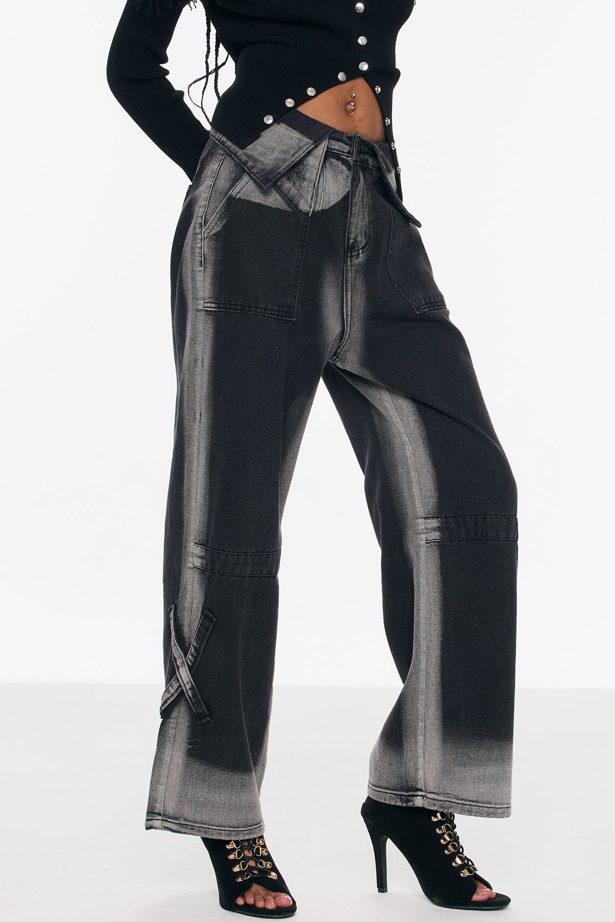 Benito Hayley Lapel Jeans