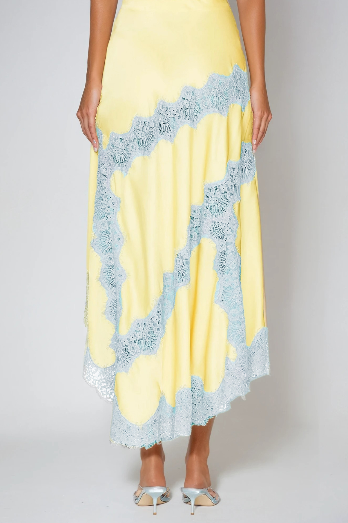 Bess Spaghetti Lace Skirt Set